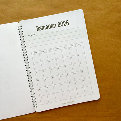 Ramadan Planner 2025 (Free: Sticker sheet, 4 cards, 4 Bookmarks, 18 Tags)