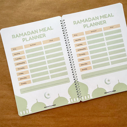 Ramadan Planner 2025 (Free: Sticker sheet, 4 cards, 4 Bookmarks, 18 Tags)