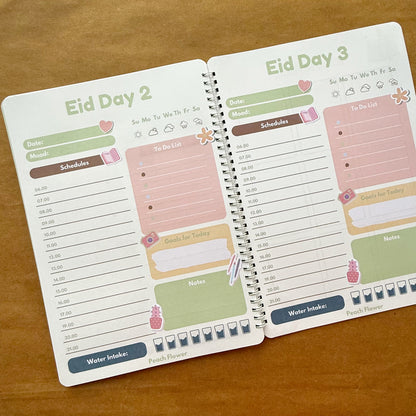 Ramadan Planner 2025 (Free: Sticker sheet, 4 cards, 4 Bookmarks, 18 Tags)