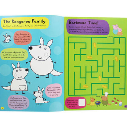 Peppa Pig: Bounce and Play Sticker Activity Book - BFK