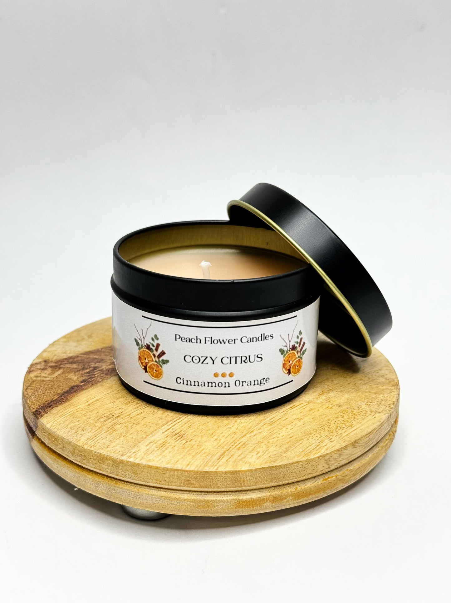 Cozy Citrus - Cinnamon Orange - Scented Candle