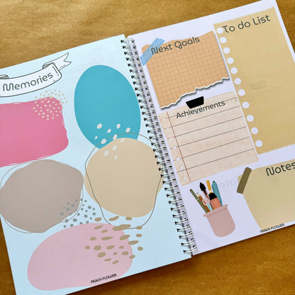 Yearly Planner 2025 (Free: 2 Sticker Sheets + 4 Bookmarks + 3 Cards)