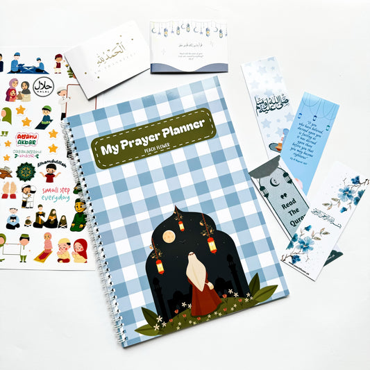 Prayer Planner (Free: 1 Sticker Sheet + 4 Bookmarks + 2 Cards)