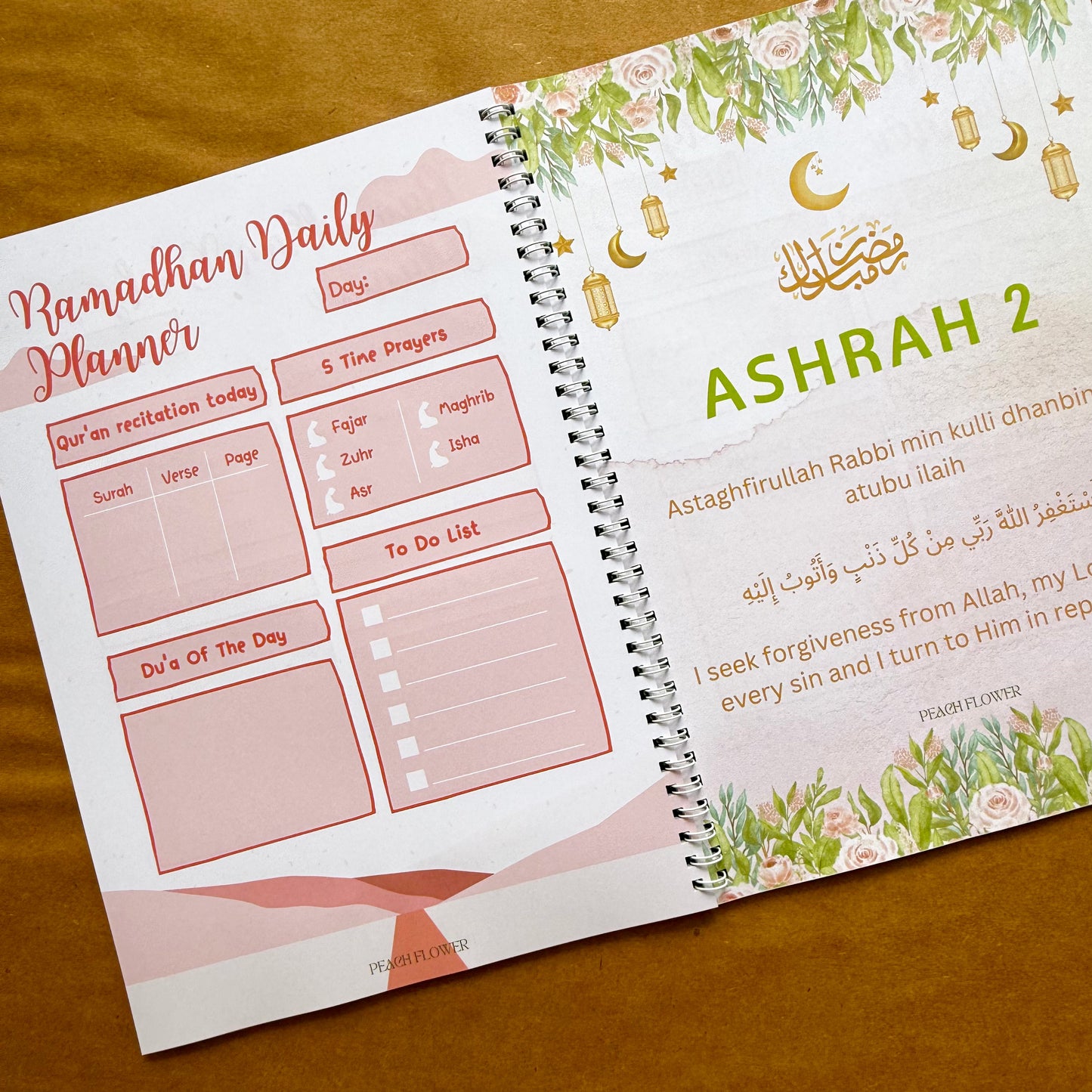 Ramadan Planner 2026 (Free: Sticker sheet, 8 cards, 4 Bookmarks)