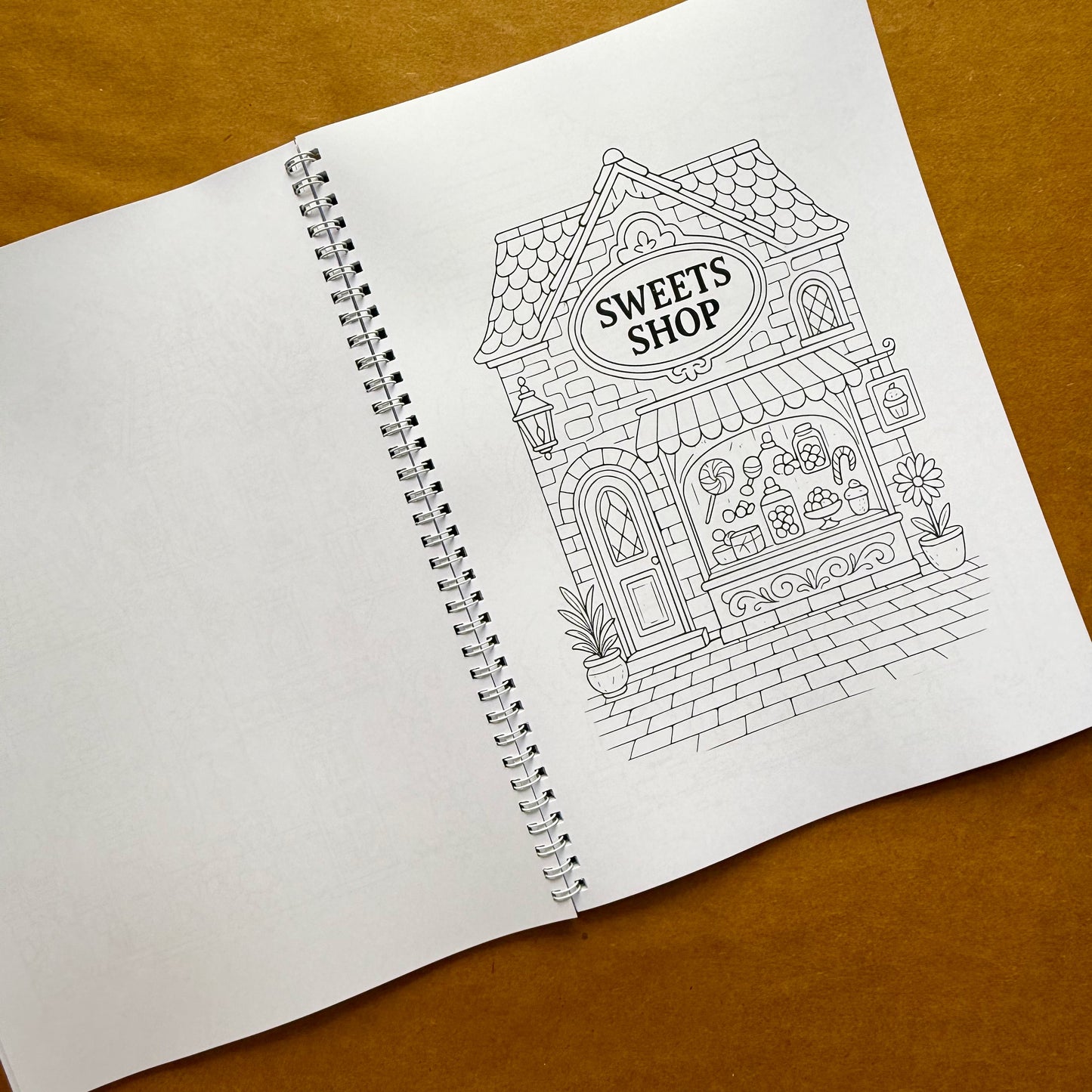 Adult Coloring Book: Urban Version 2 in 1