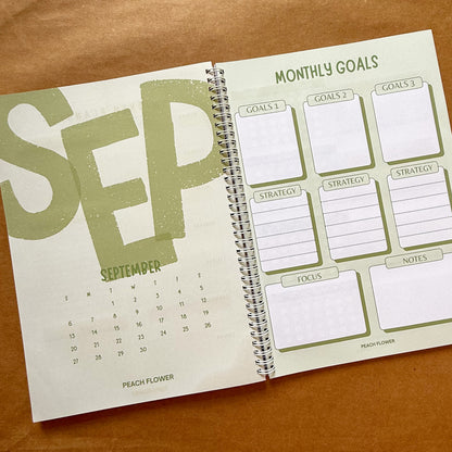 Yearly Planner 2026 (Free: 2 Sticker Sheets + 4 Bookmarks + 6 Cards)