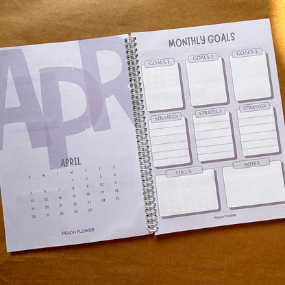 Yearly Planner 2026 (Free: 2 Sticker Sheets + 4 Bookmarks + 6 Cards)