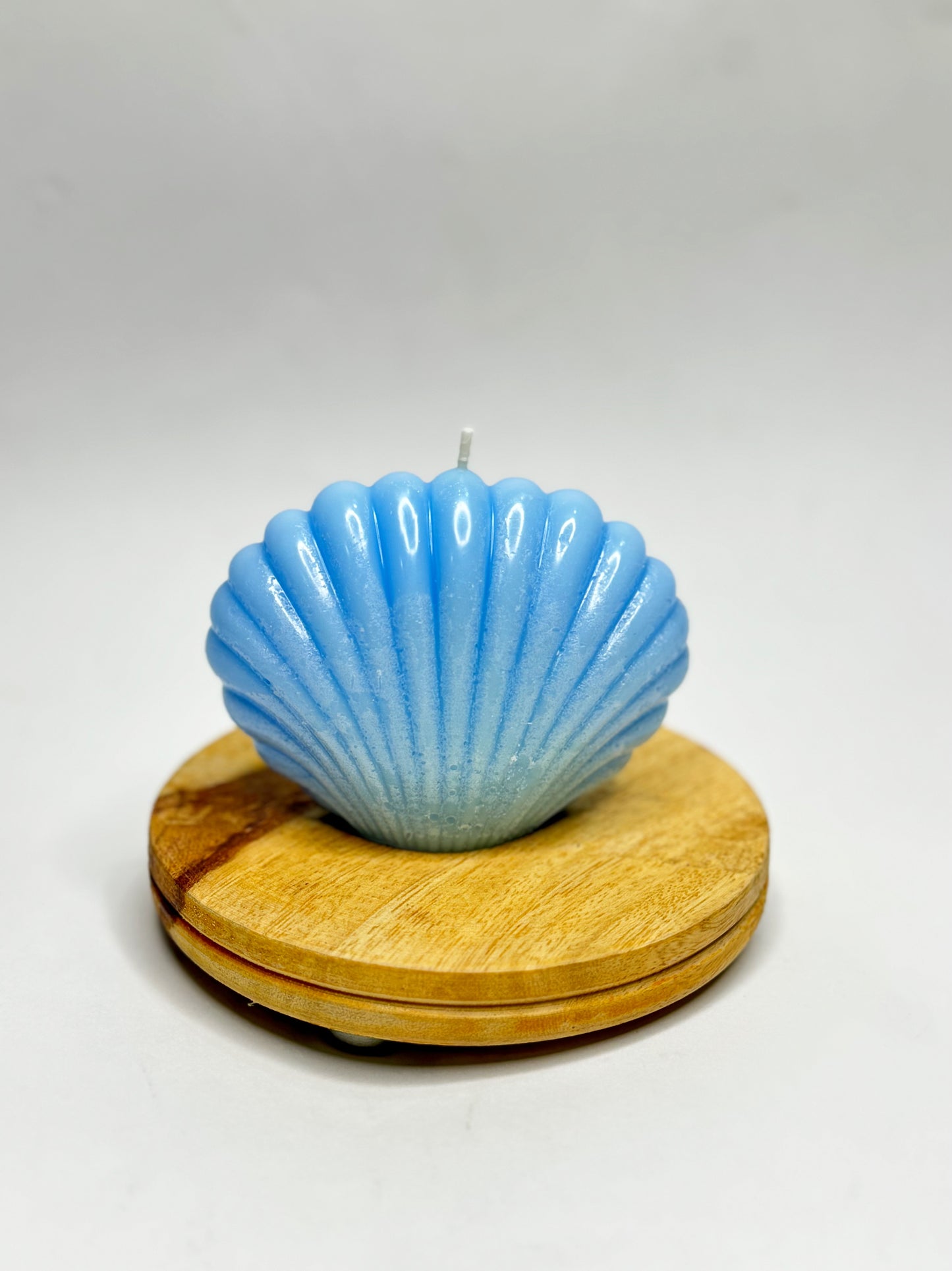 Blue Sea Shell - Vanilla Scented Candle