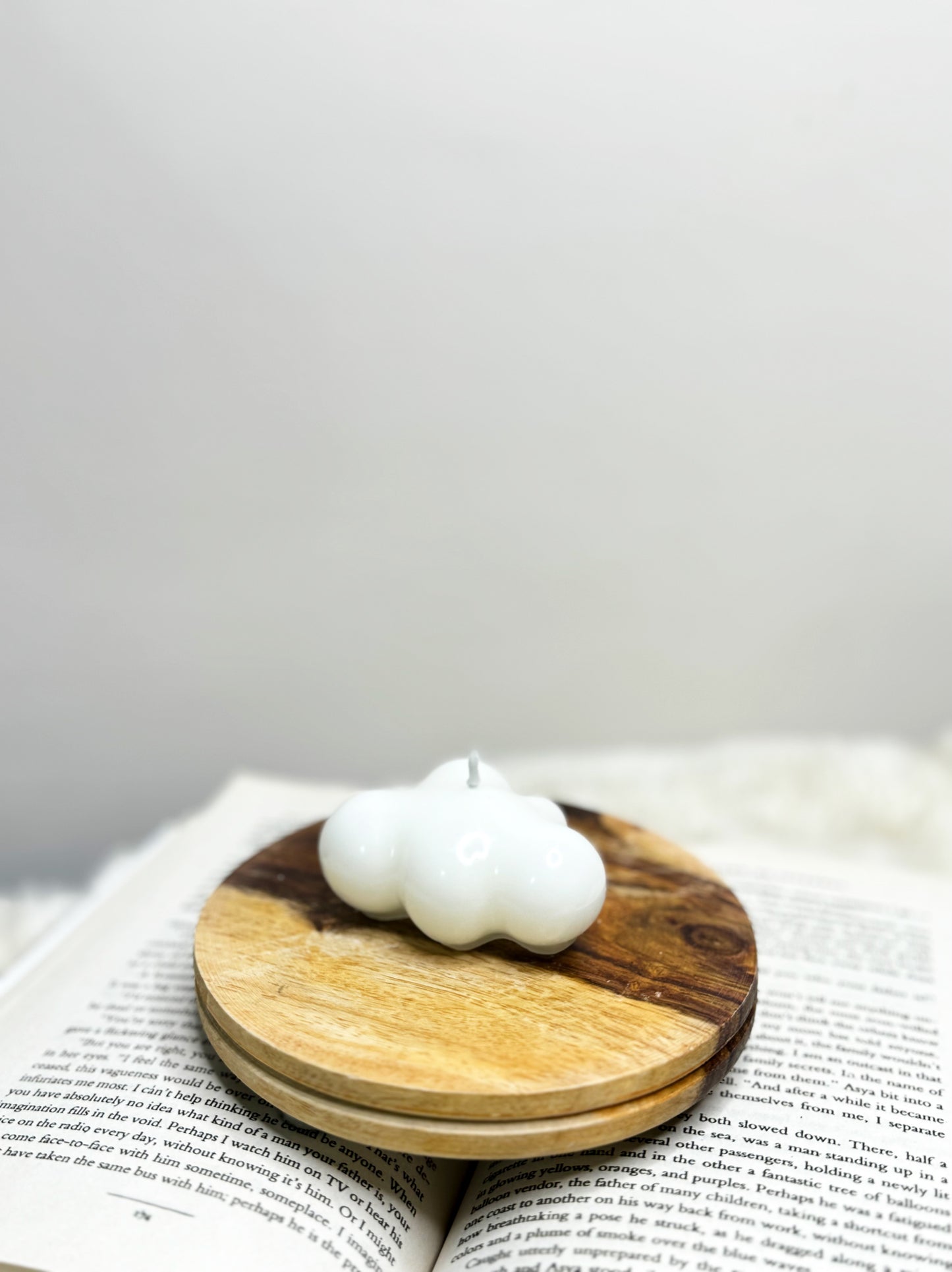 Small White Cloud - Scented Candle