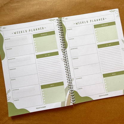 Yearly Planner 2026 (Free: 2 Sticker Sheets + 4 Bookmarks + 6 Cards)