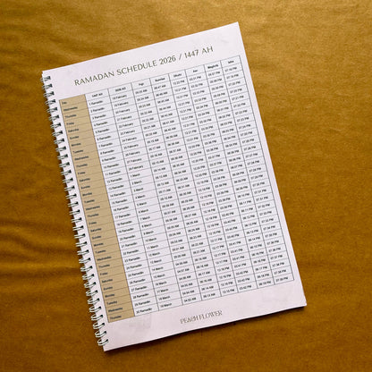 Ramadan Planner 2026 (Free: Sticker sheet, 8 cards, 4 Bookmarks)