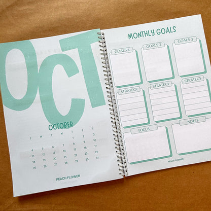 Yearly Planner 2026 (Free: 2 Sticker Sheets + 4 Bookmarks + 6 Cards)