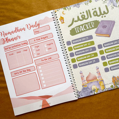 Ramadan Planner 2026 (Free: Sticker sheet, 8 cards, 4 Bookmarks)