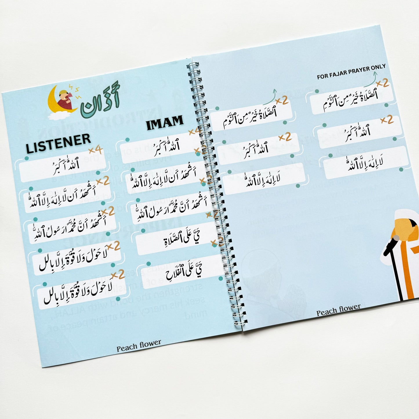 Namaz Planner (Free: 1 Sticker Sheet + 4 Bookmarks + 2 Cards)