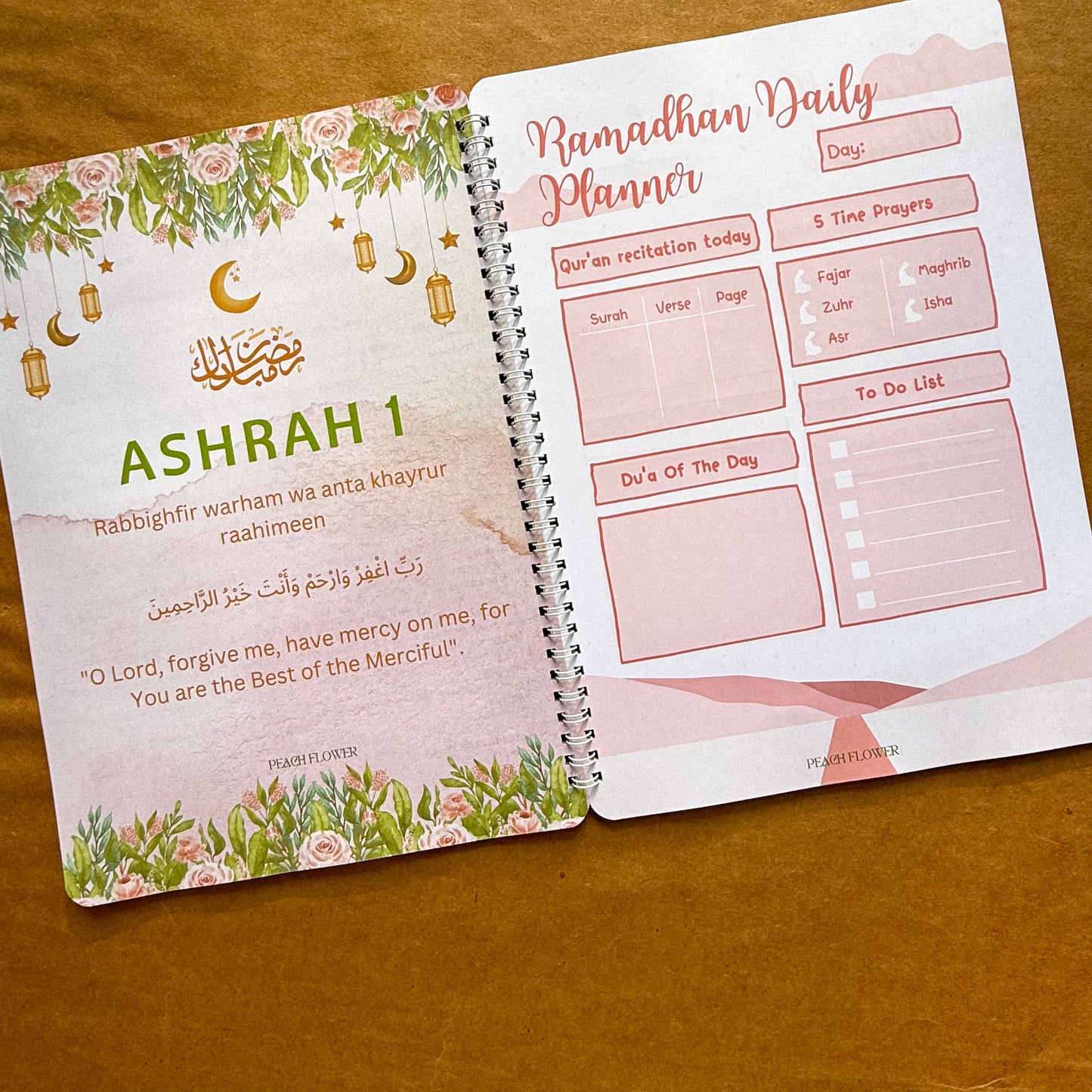 Ramadan Planner 2026 (Free: Sticker sheet, 8 cards, 4 Bookmarks)