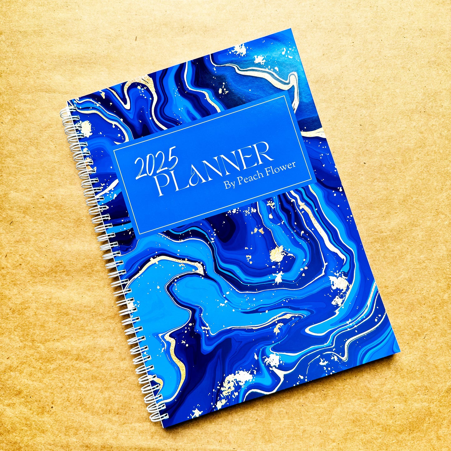 Yearly Planner 2025 (Free: 2 Sticker Sheets + 4 Bookmarks + 3 Cards)