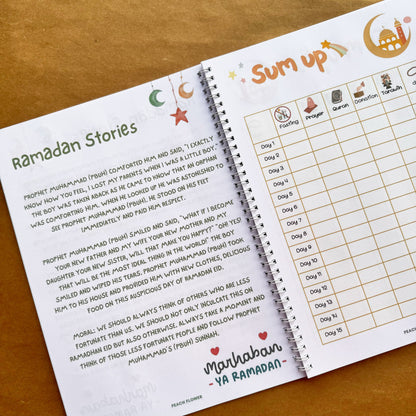 Kids Ramadan Planner 2024 ( Free: Sticker sheet, 3 cards, 4 Bookmarks)