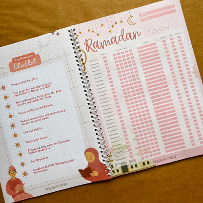 Ramadan Planner 2026 (Free: Sticker sheet, 8 cards, 4 Bookmarks)