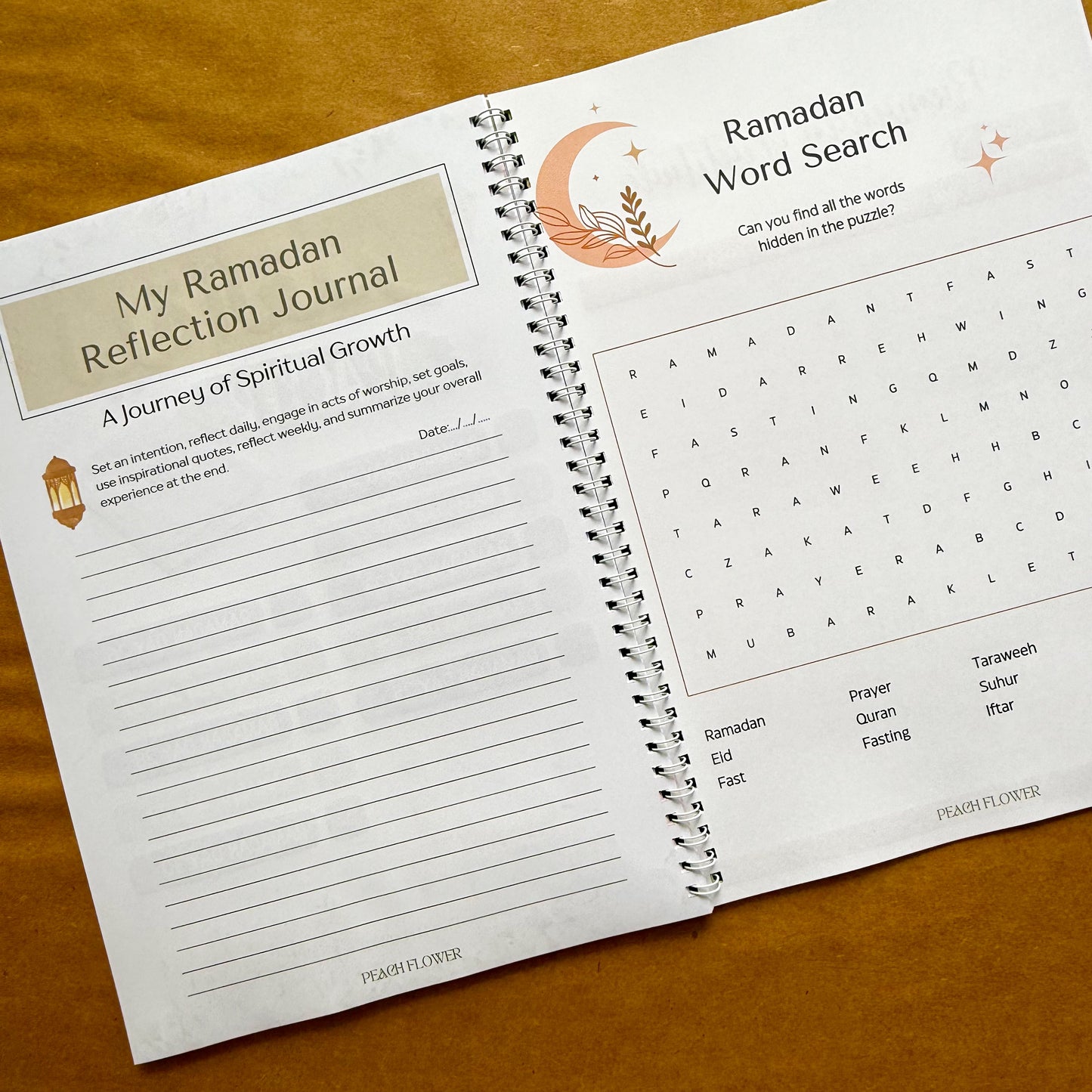 Ramadan Planner 2026 (Free: Sticker sheet, 8 cards, 4 Bookmarks)