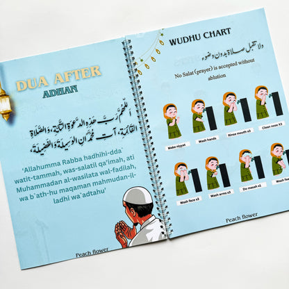 Namaz Planner (Free: 1 Sticker Sheet + 4 Bookmarks + 2 Cards)