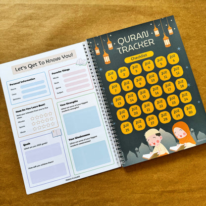 Yearly Planner 2025 (Free: 2 Sticker Sheets + 4 Bookmarks + 3 Cards)