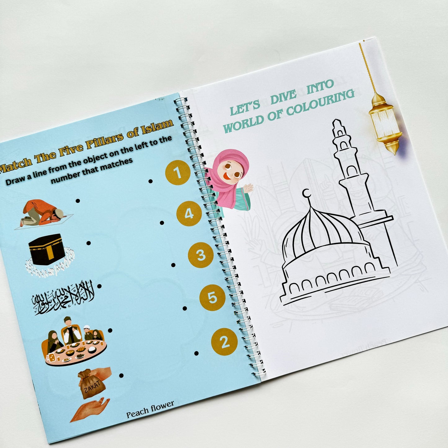 Namaz Planner (Free: 1 Sticker Sheet + 4 Bookmarks + 2 Cards)