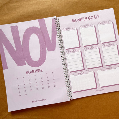 Yearly Planner 2026 (Free: 2 Sticker Sheets + 4 Bookmarks + 6 Cards)