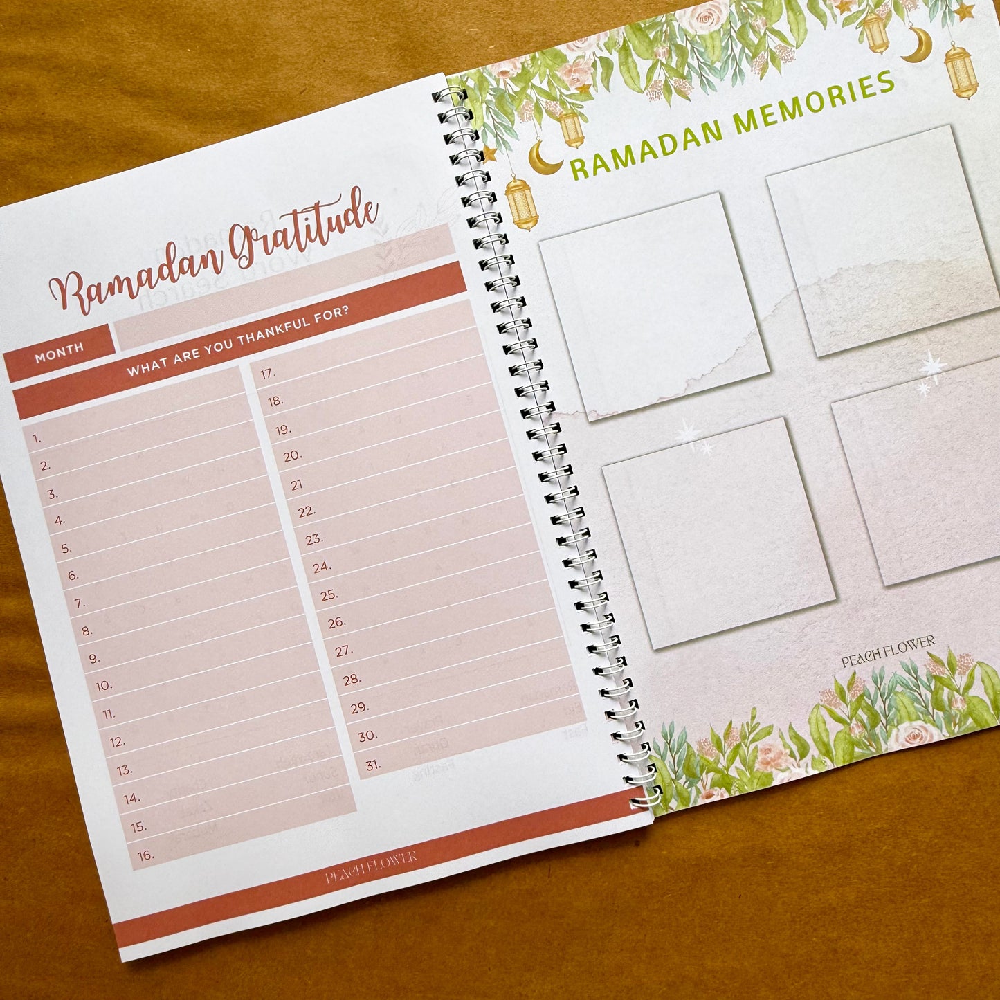 Ramadan Planner 2026 (Free: Sticker sheet, 8 cards, 4 Bookmarks)
