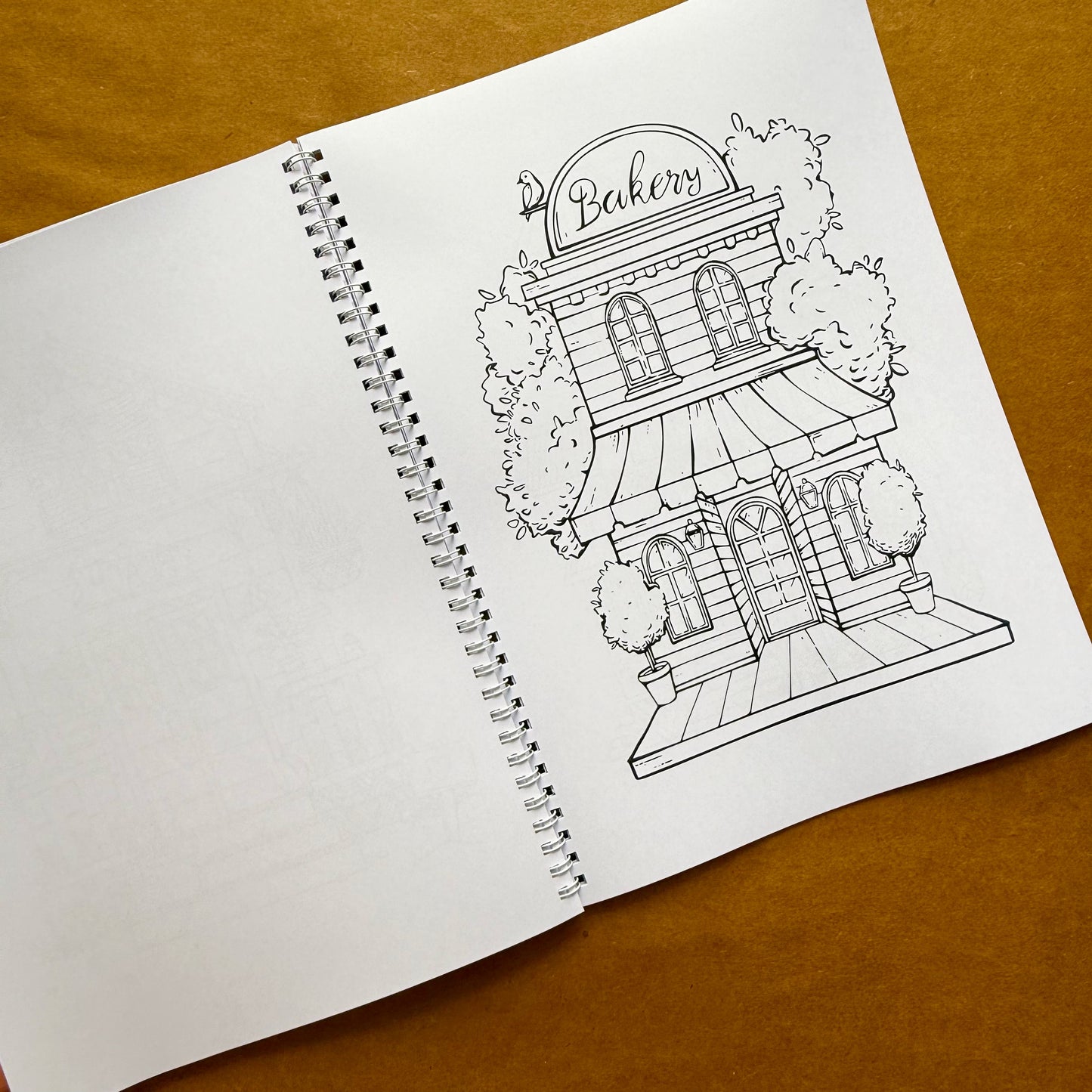 Adult Coloring Book: Urban Version 2 in 1