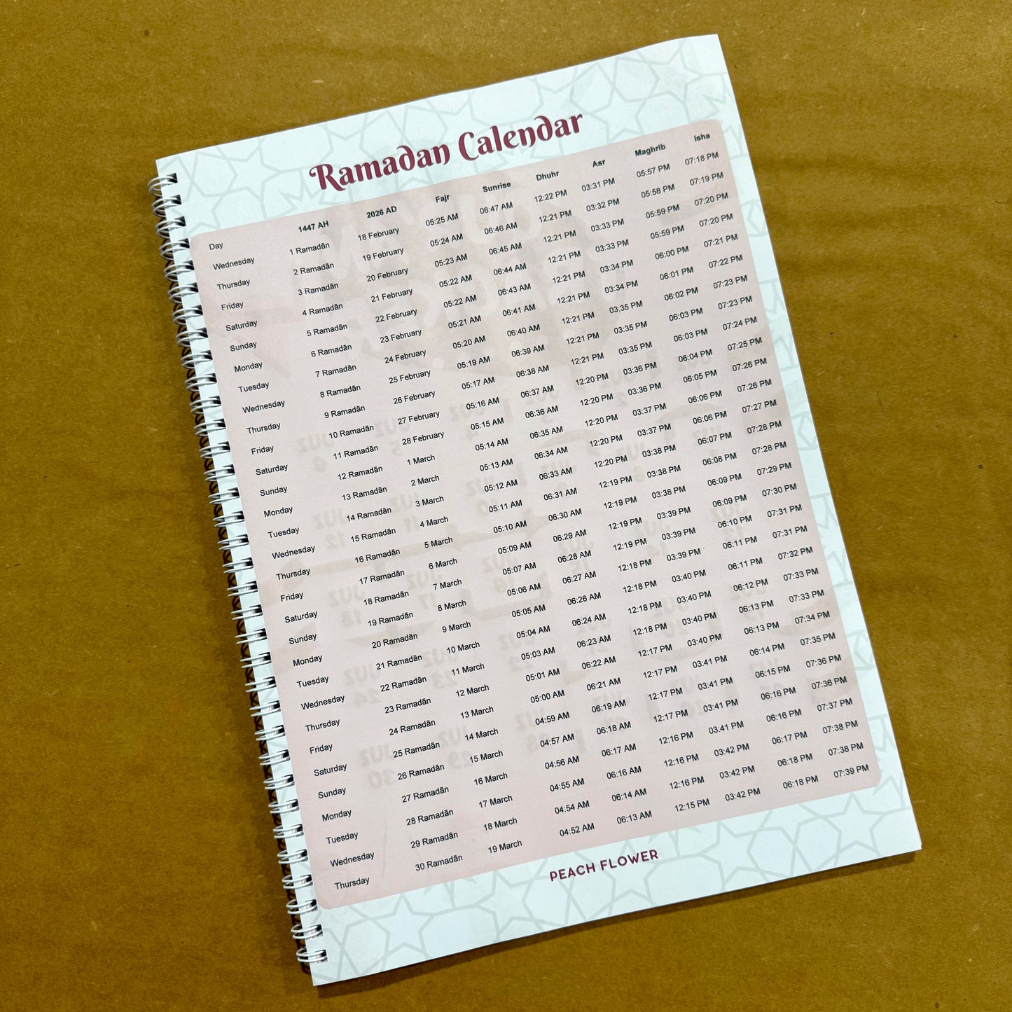 Kids Ramadan Planner 2026 ( Free: Sticker sheet, 4 cards, 4 Bookmarks, 18 Tags)