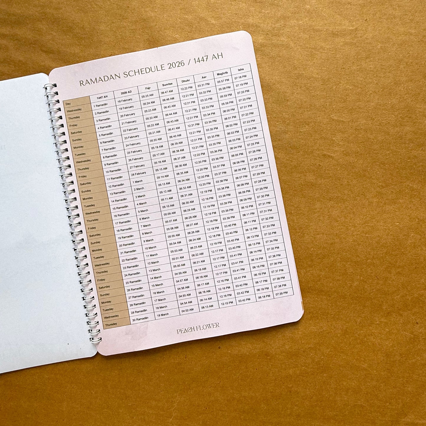 Ramadan Planner 2026 (Free: Sticker sheet, 8 cards, 4 Bookmarks)