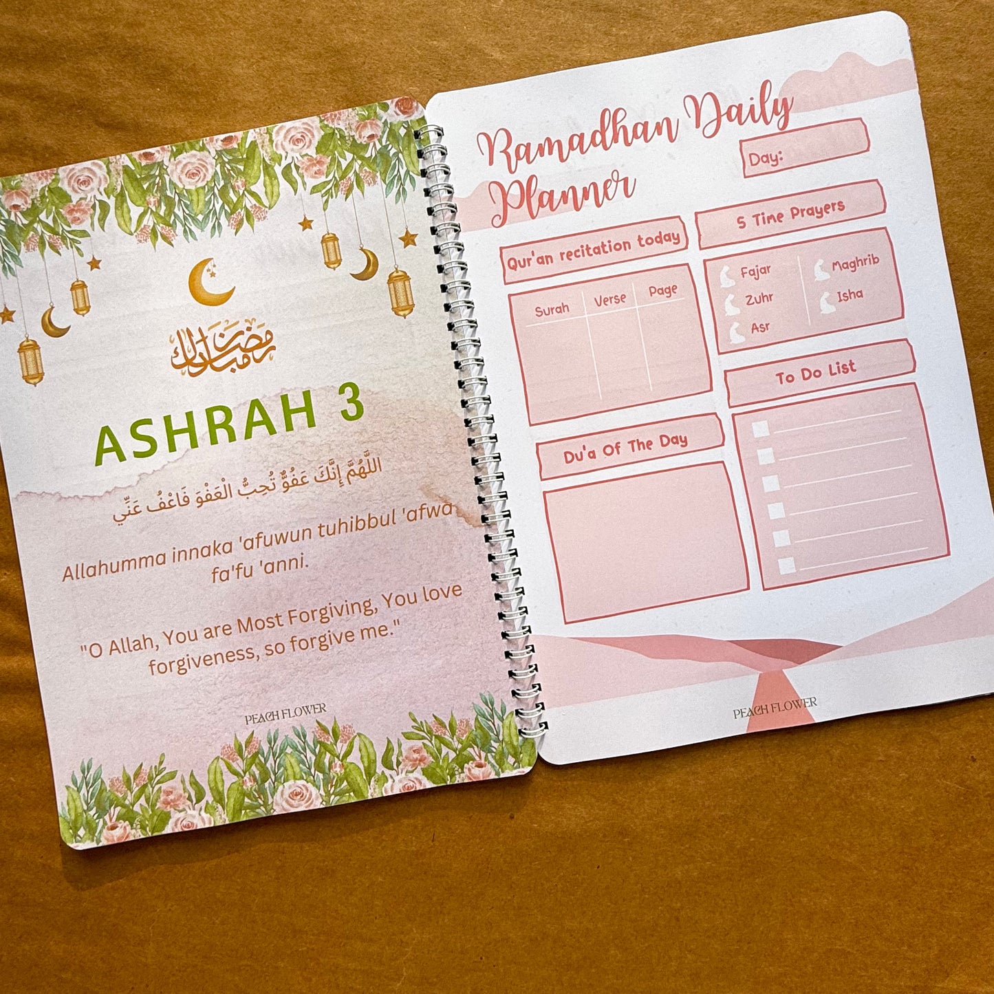 Ramadan Planner 2026 (Free: Sticker sheet, 8 cards, 4 Bookmarks)