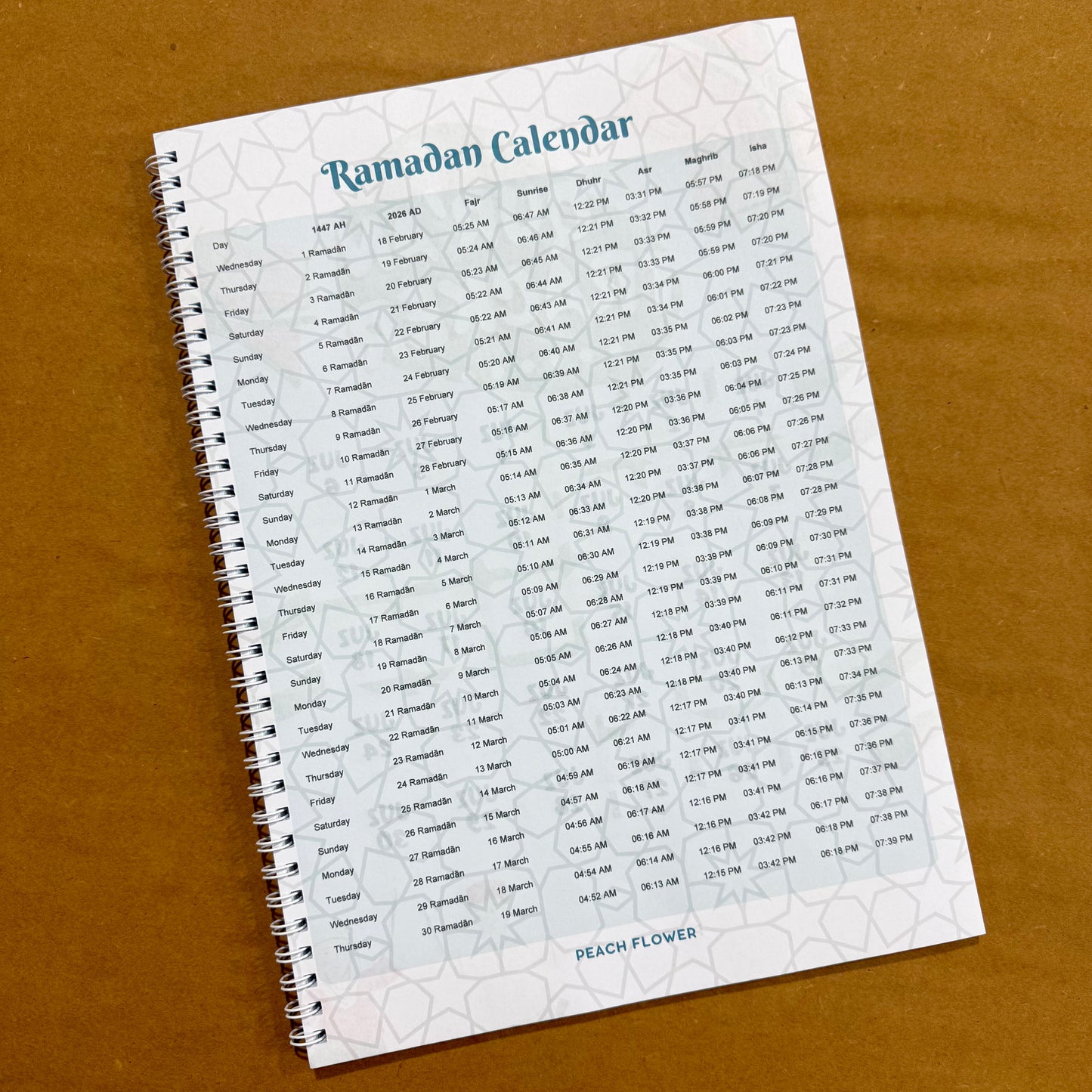 Kids Ramadan Planner 2026 ( Free: Sticker sheet, 4 cards, 4 Bookmarks, 18 Tags)