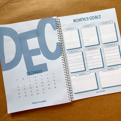 Yearly Planner 2026 (Free: 2 Sticker Sheets + 4 Bookmarks + 6 Cards)