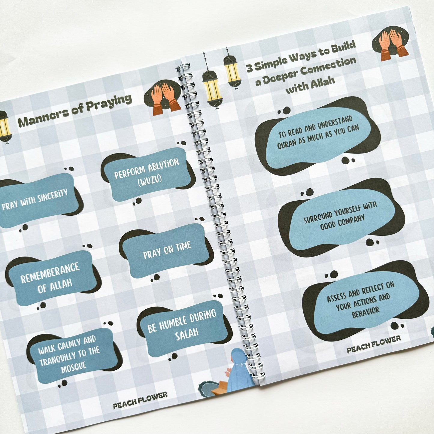 Prayer Planner (Free: 1 Sticker Sheet + 4 Bookmarks + 2 Cards)