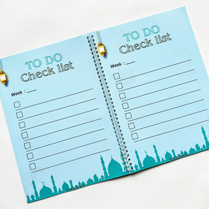 Namaz Planner (Free: 1 Sticker Sheet + 4 Bookmarks + 2 Cards)