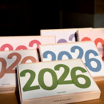 Yearly Planner 2026 (Free: 2 Sticker Sheets + 4 Bookmarks + 6 Cards)