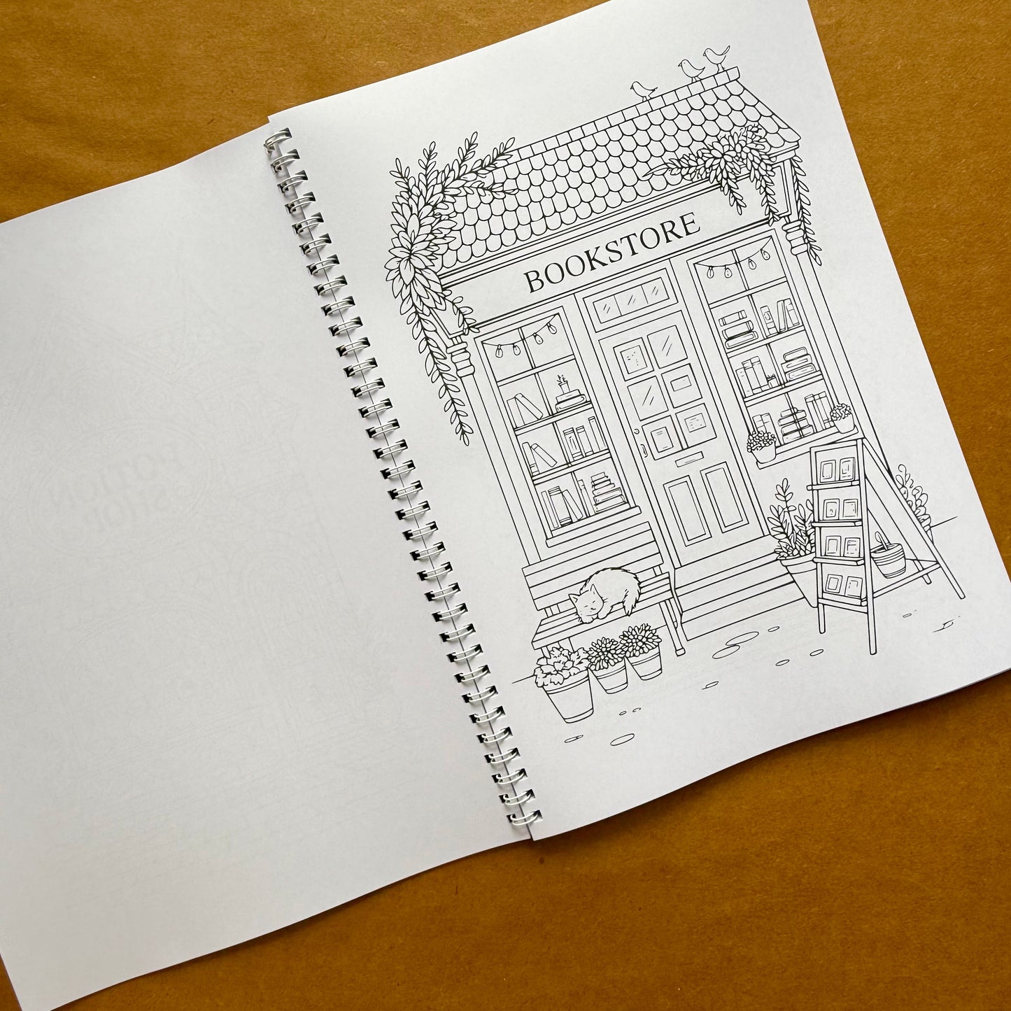 Adult Coloring Book: Urban Version 2 in 1