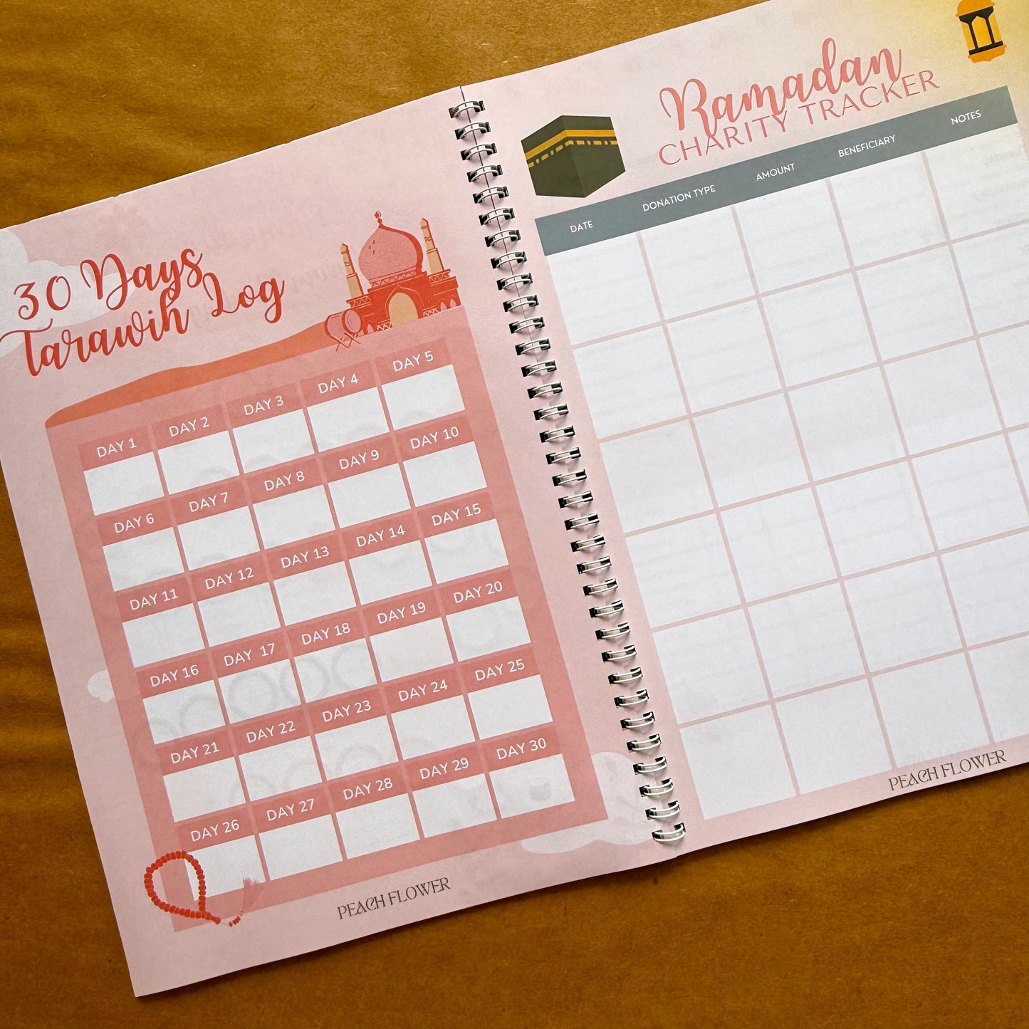 Ramadan Planner 2026 (Free: Sticker sheet, 8 cards, 4 Bookmarks)