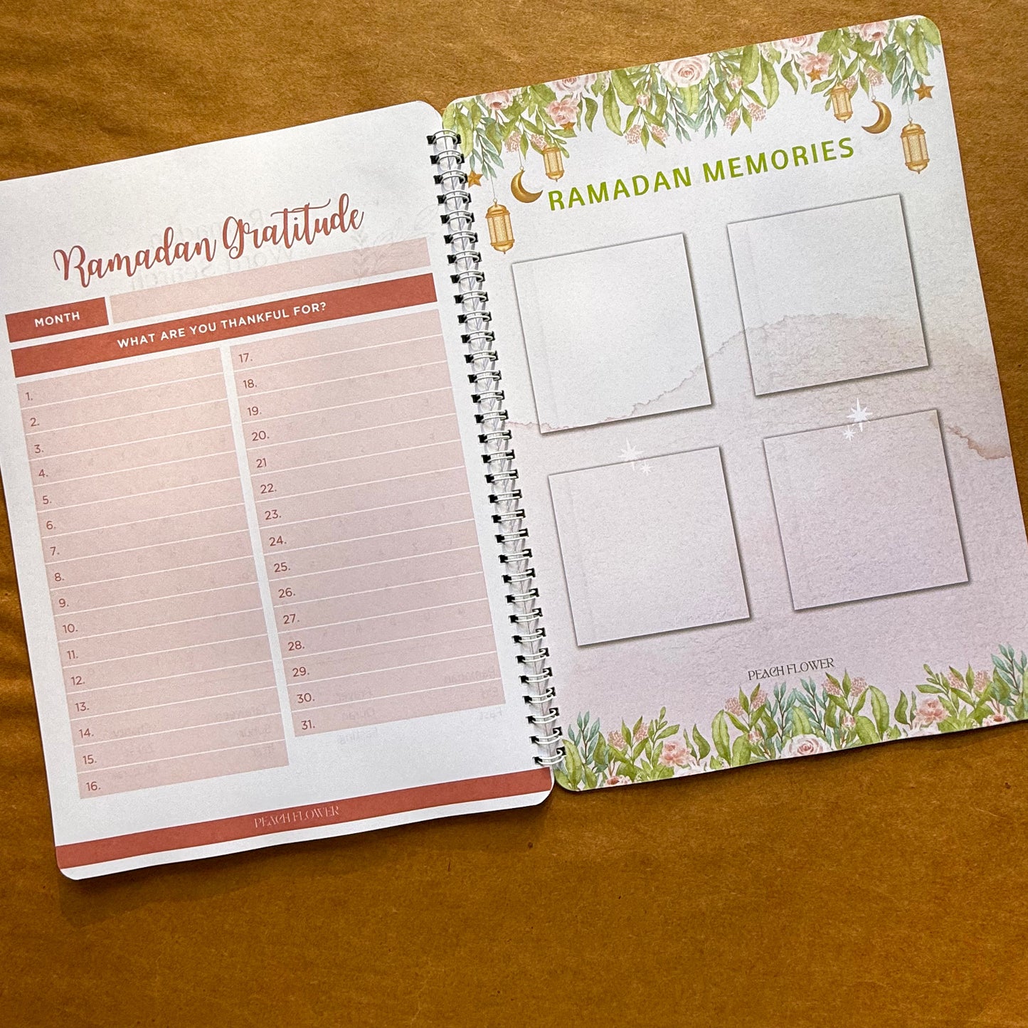 Ramadan Planner 2026 (Free: Sticker sheet, 8 cards, 4 Bookmarks)