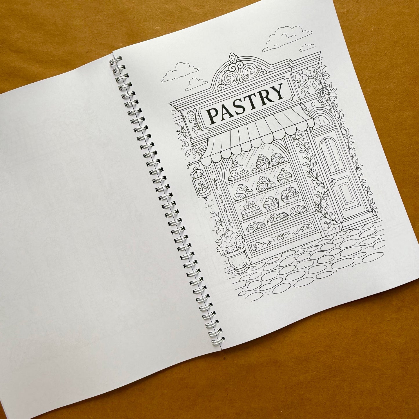 Adult Coloring Book: Urban Version 2 in 1