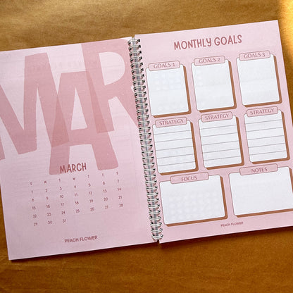 Yearly Planner 2026 (Free: 2 Sticker Sheets + 4 Bookmarks + 6 Cards)