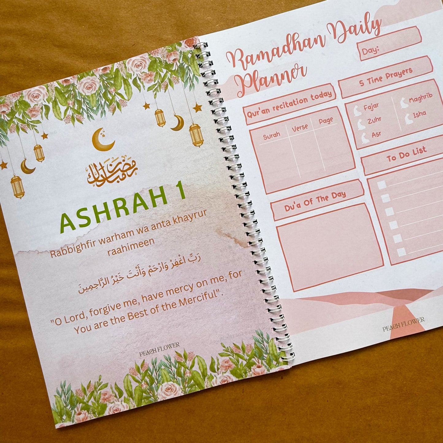 Ramadan Planner 2026 (Free: Sticker sheet, 8 cards, 4 Bookmarks)