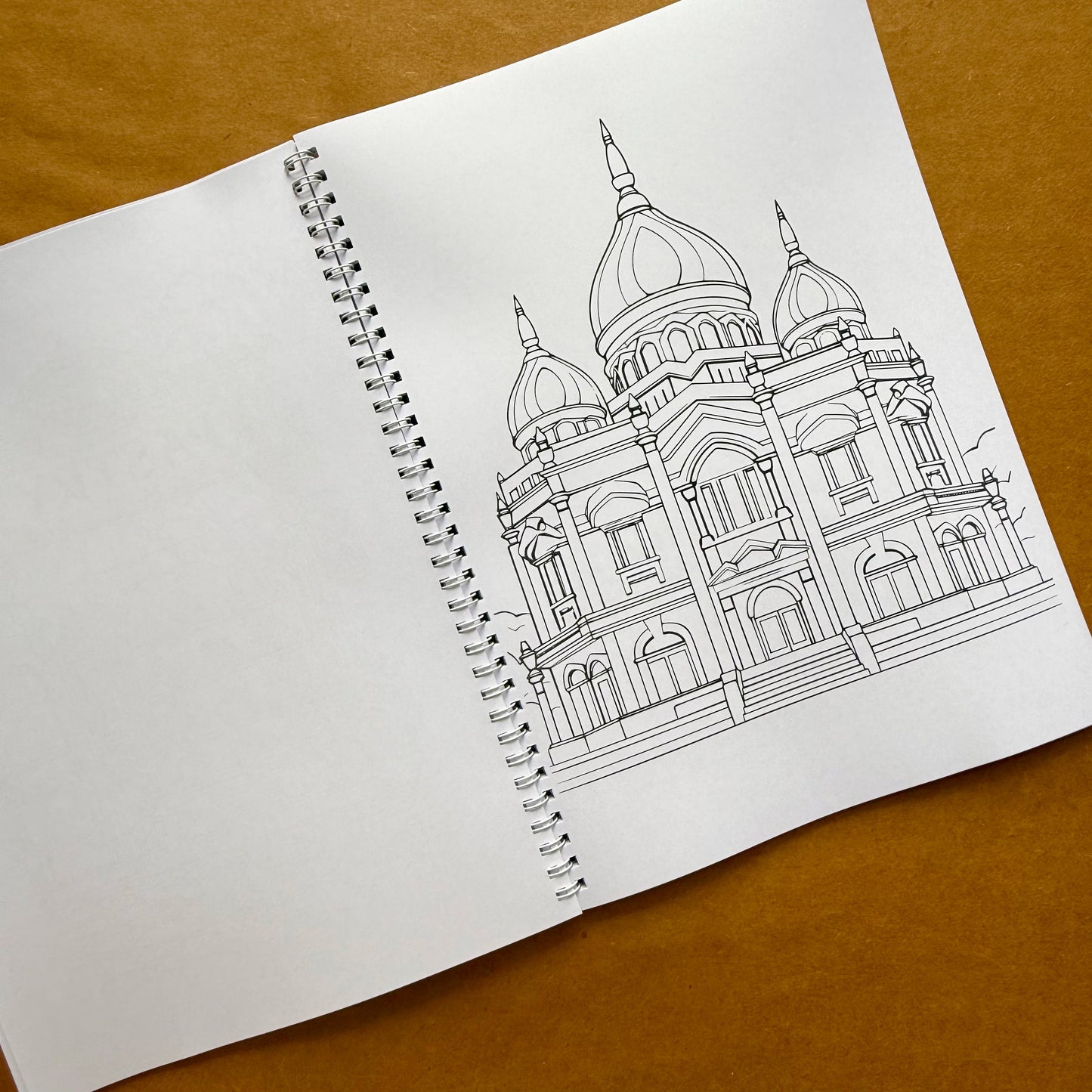 Adult Coloring Book: Urban Version 2 in 1
