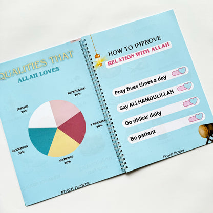 Namaz Planner (Free: 1 Sticker Sheet + 4 Bookmarks + 2 Cards)