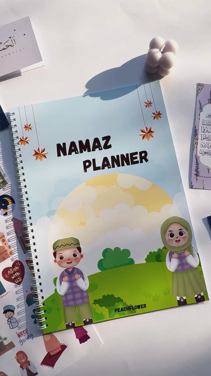 Namaz Planner (Free: 1 Sticker Sheet + 4 Bookmarks + 2 Cards)