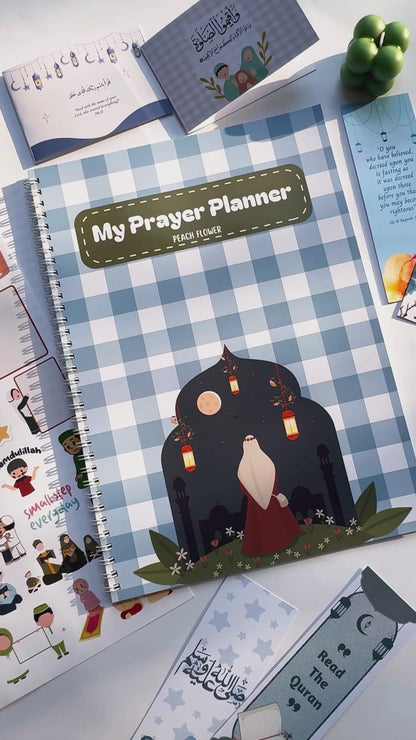 Prayer Planner (Free: 1 Sticker Sheet + 4 Bookmarks + 2 Cards)