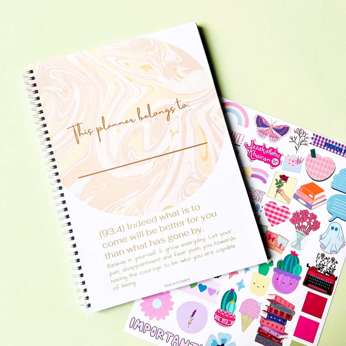 Yearly Planner 2023 (Free: Stickers + Bookmarks + Cards)